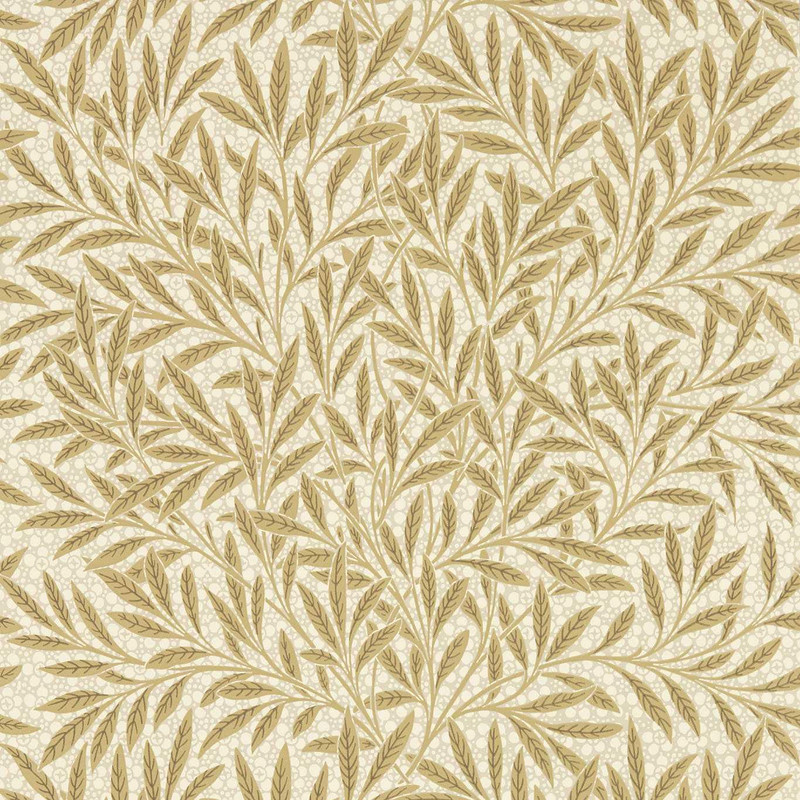 Morris & Co Emery's Willow Wallpaper - 217185 - Citrus Stone