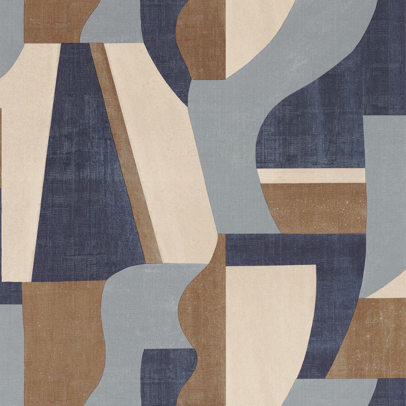 Casamance Gino Wallpaper - 76002038 - Marine