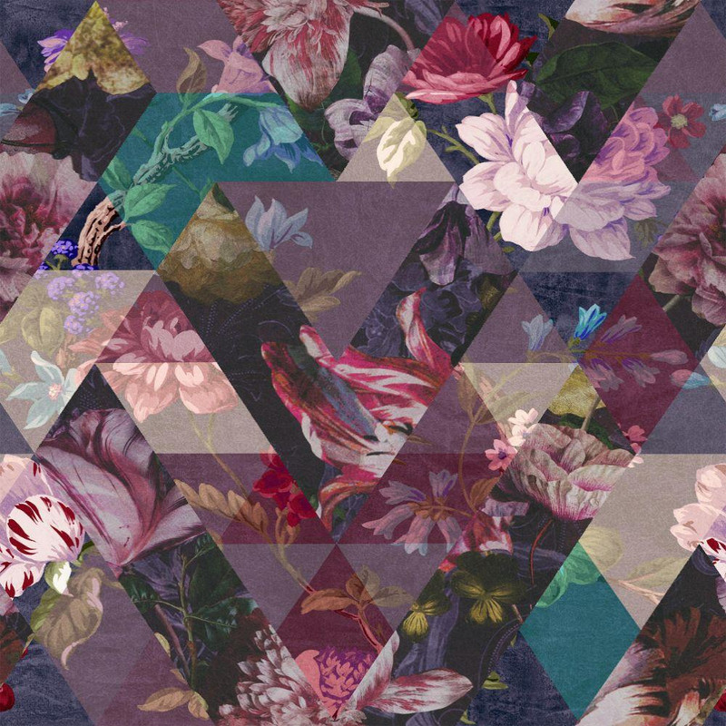 Graham & Brown Timepiece Wallpaper - 112276 - Amethyst