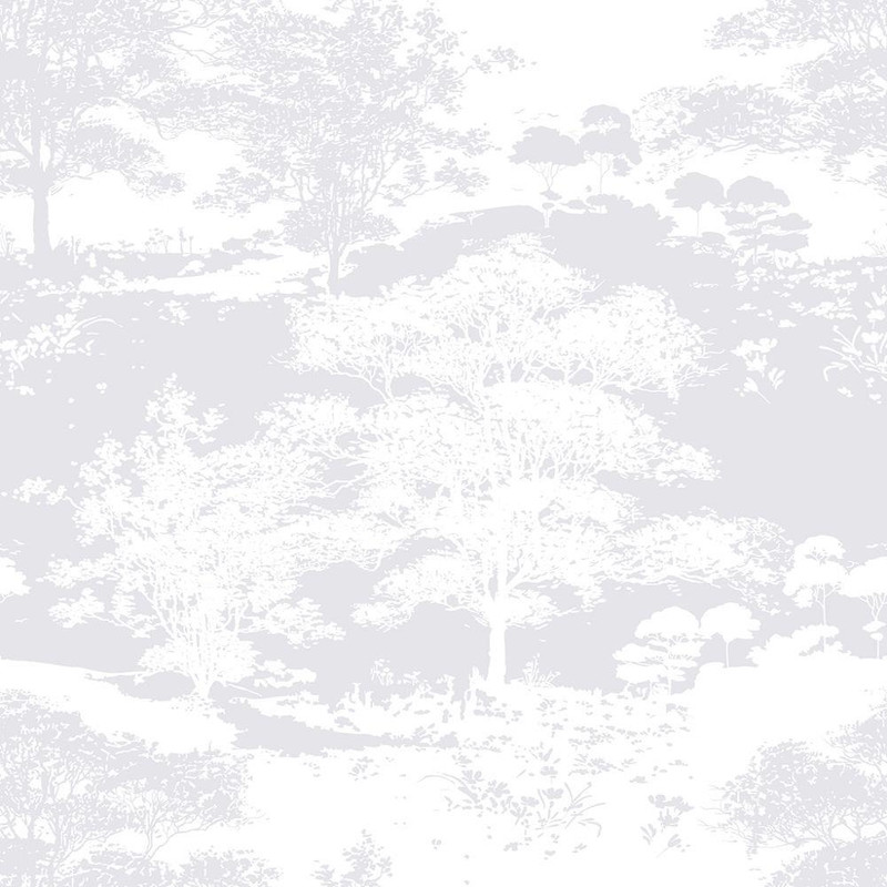 Graham & Brown Meadow Wallpaper - 105231 - Frost