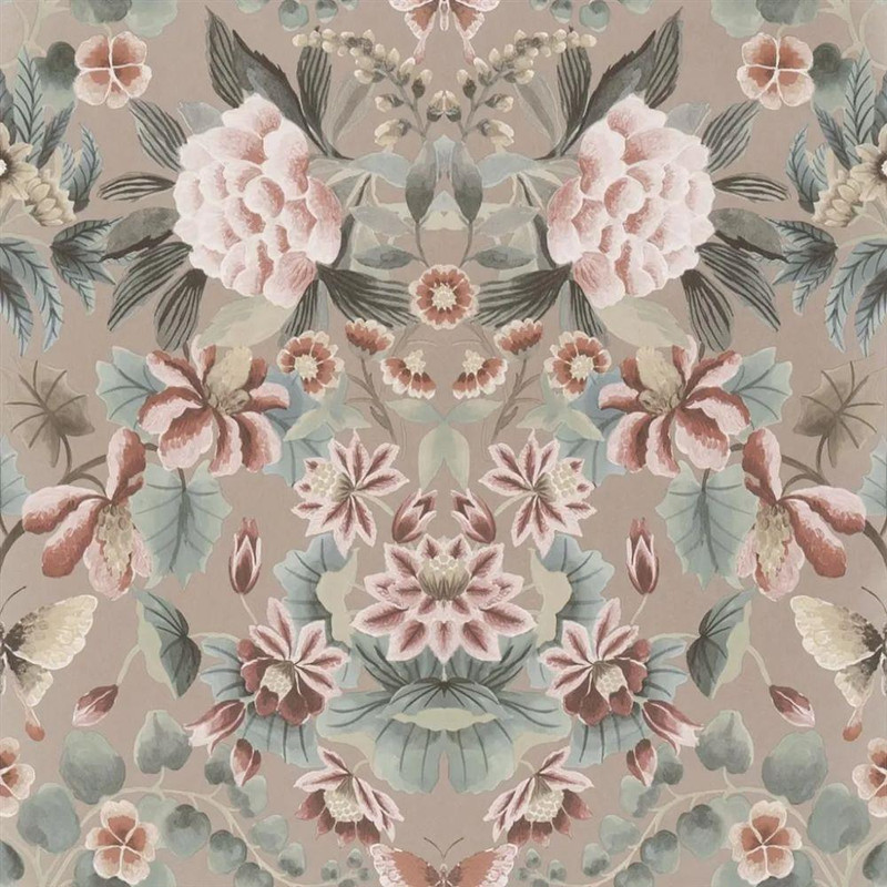 Designers Guild Ikebana Damask Wallpaper - PDG1156/03 - Gilver