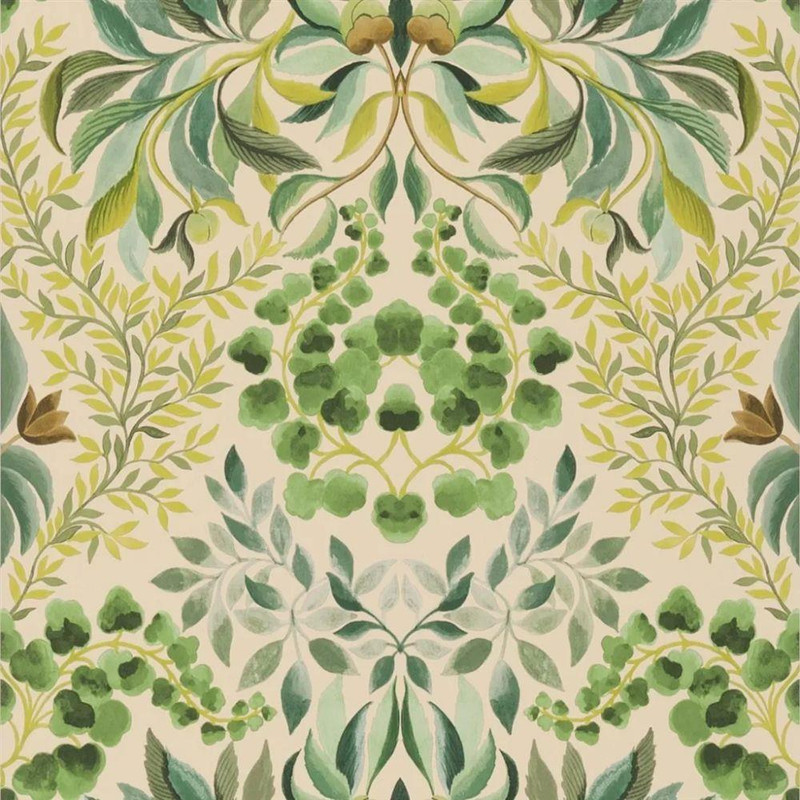 Designers Guild Karakusa Wallpaper - PDG1157/04 - Emerald