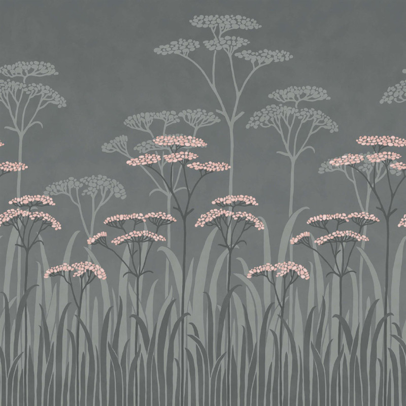 Little Greene Achillea Wallpaper - 0245ACTWILI - Twilight