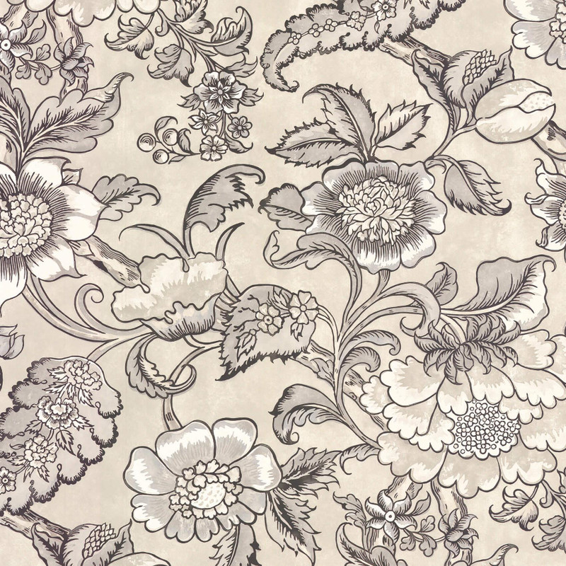 Little Greene Sackville Street Wallpaper - 0284SATWEED - Tweed