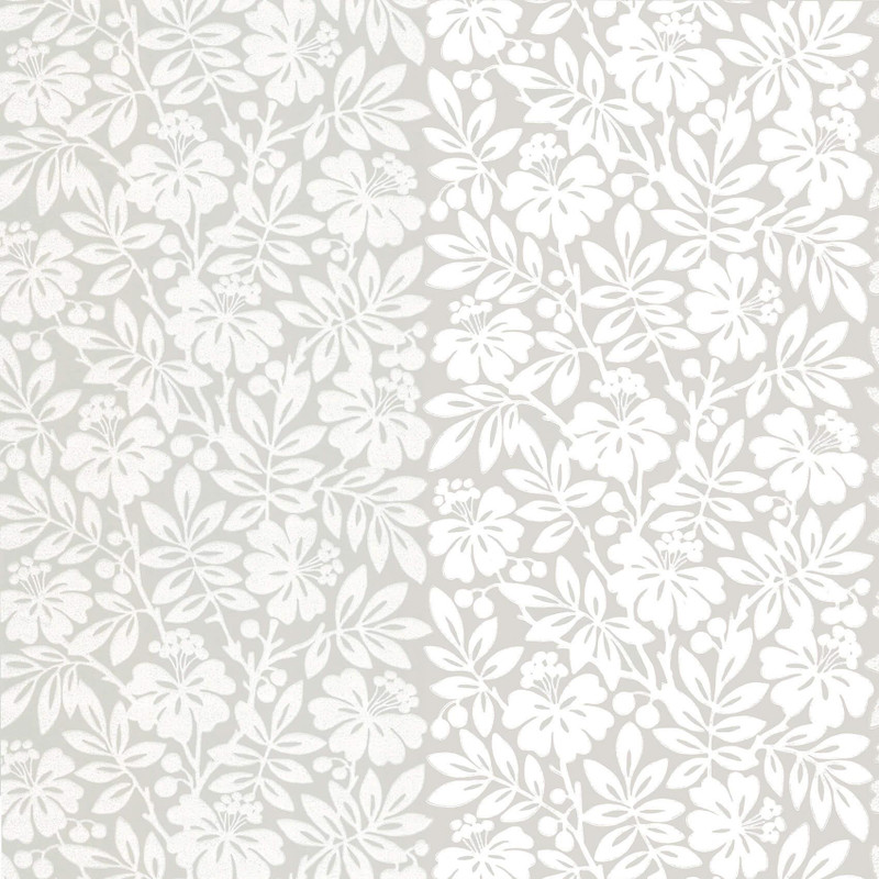 Little Greene Carlisle Street Wallpaper - 0286CTGENTL - Gentle Grey