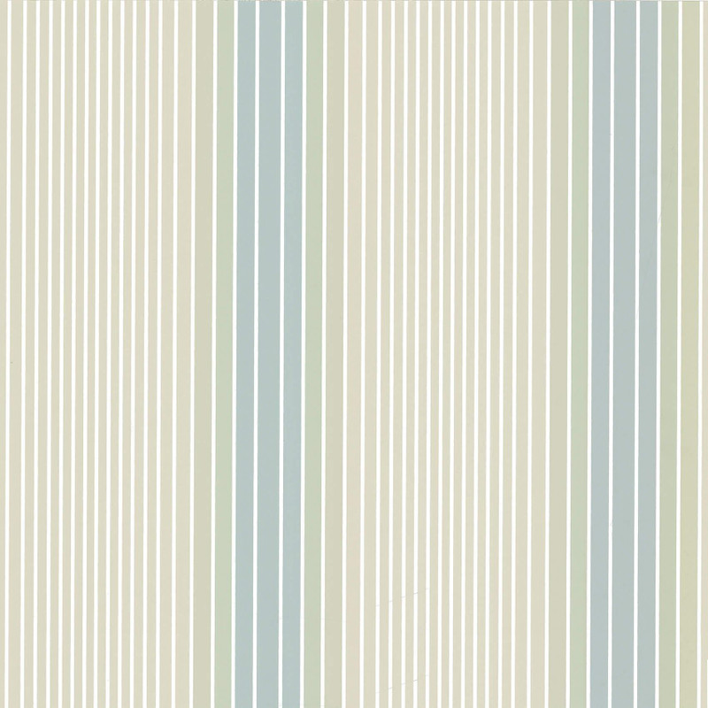 Little Greene Ombre Stripe Wallpaper - 0286OSVISTA - Vista / Seashell