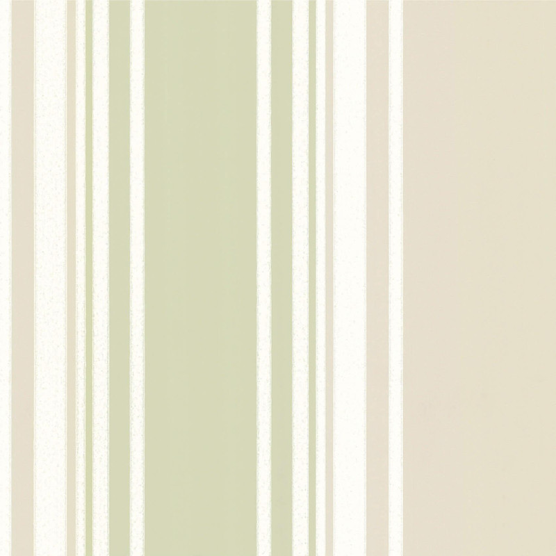 Little Greene Tented Stripe Wallpaper - 0286TSEAUDE - Eau De Nil