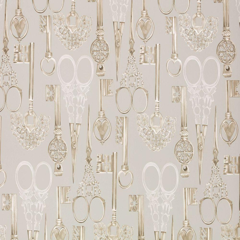Romo Roxanne Wallpaper - W451/02 - Moonstone