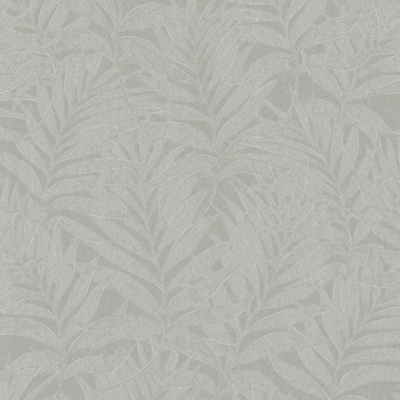 Galerie Botanical Wallpaper - 34004 - White / Greige