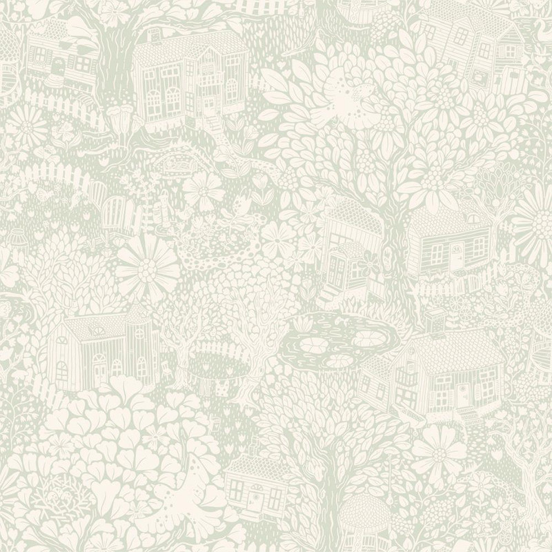 Galerie Bygga Bo Wallpaper - S63004 - Light Green
