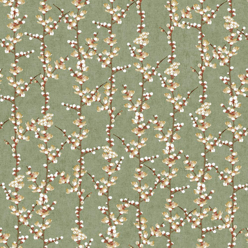Galerie Sakura Row Wallpaper - 1904-4 - Green