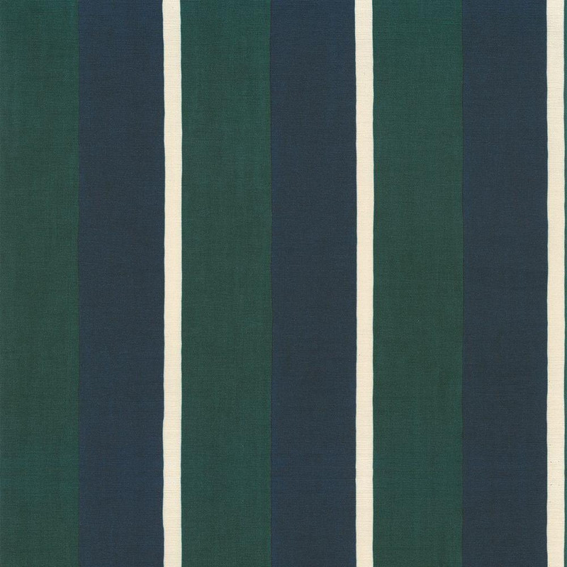 Casamance Sinopia Wallpaper - 76040508 - Marine / Vert Anglais
