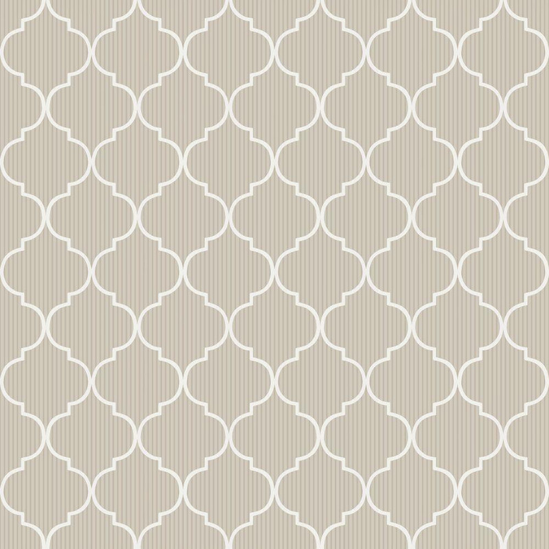 Galerie Cancello Green Wallpaper - 84018 - Beige
