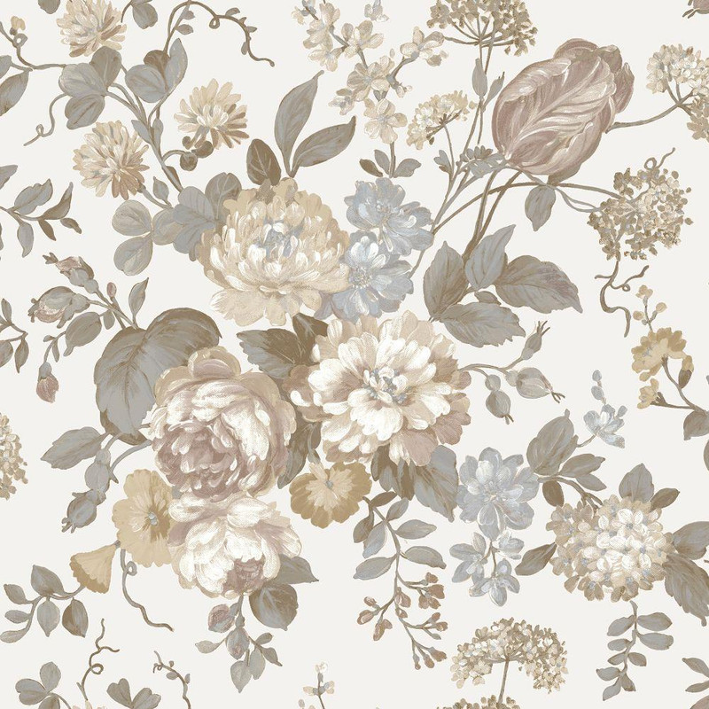 Galerie Bouquet Edra Wallpaper - 84020 - Beige