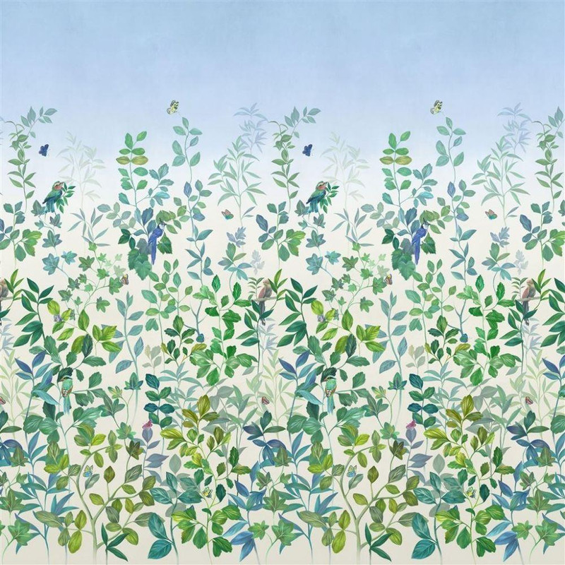 Designers Guild Voliere Wallpaper - PDG1171/02 - Sky