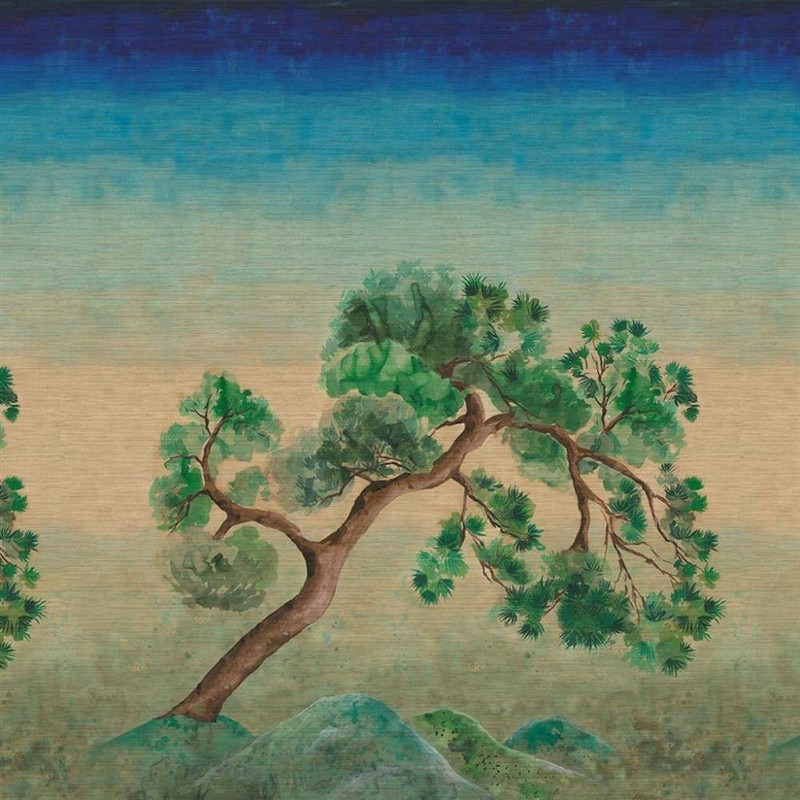 Designers Guild Scene D Arbre Grasscloth Wallpaper - PDG1181/01 - Elm