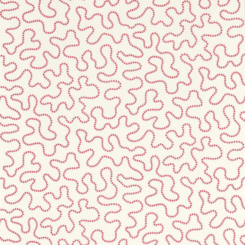 Harlequin Wiggle Wallpaper - 113062 - Carnelian / Rose Quartz