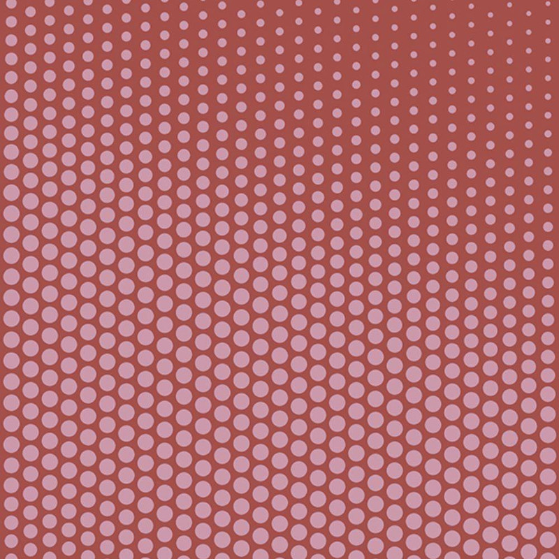 Carte Blanche: Dot Wallpaper - BP5902 - Romesco / Shallot