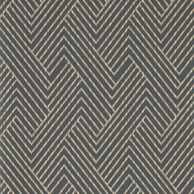 Clarke & Clarke Grassetto Wallpaper - W0181/01 - Charcoal