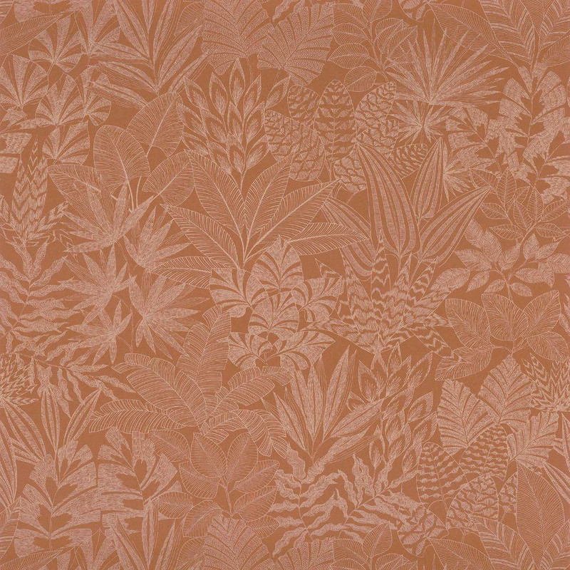 Casamance Doum Wallpaper - 76151426 - Terre De Sienne