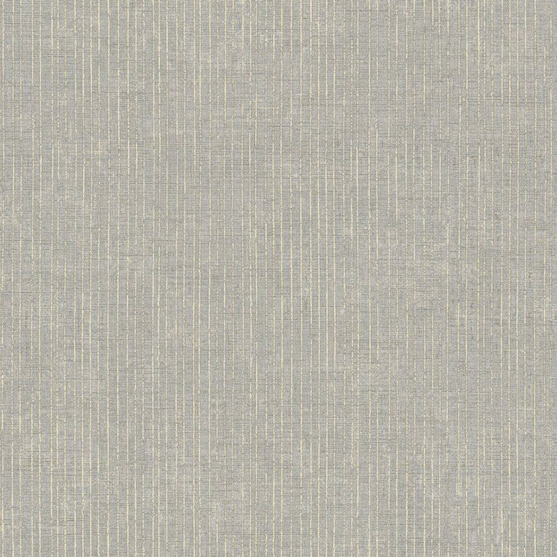 Galerie Italian Style Stripe Wallpaper - 28892 - Beige / Silver Grey