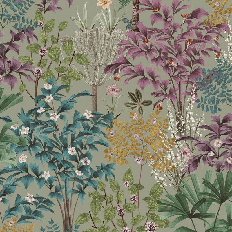 Graham & Brown Jardin Botanico Wallpaper - 120655 - Sage