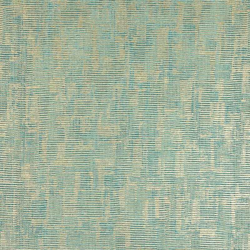 Galerie Jacquard Wallpaper - 65167 - Turquoise