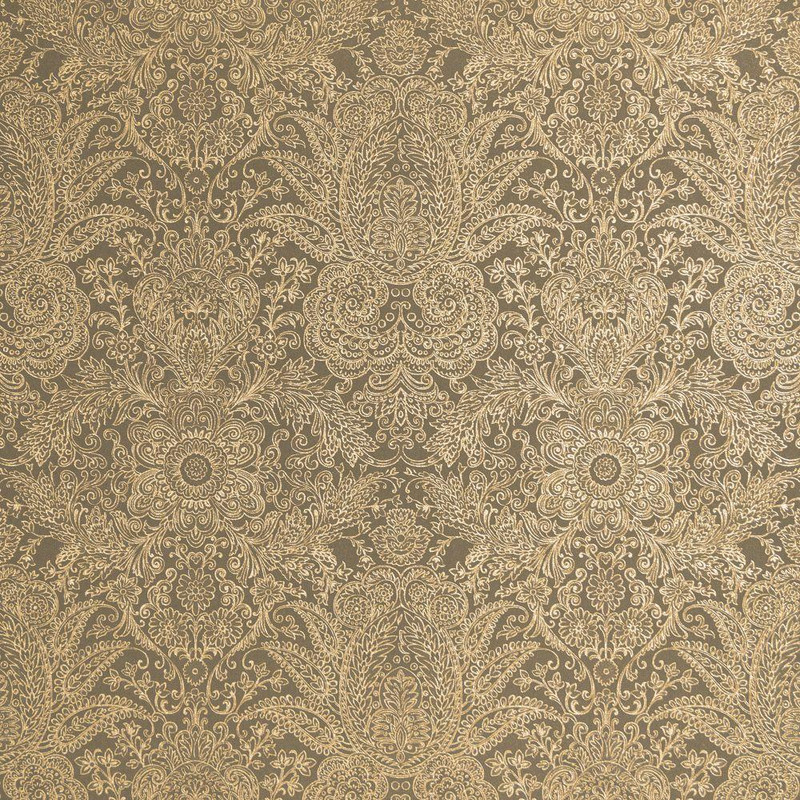 Galerie Brocade Wallpaper - 65190 - Brown