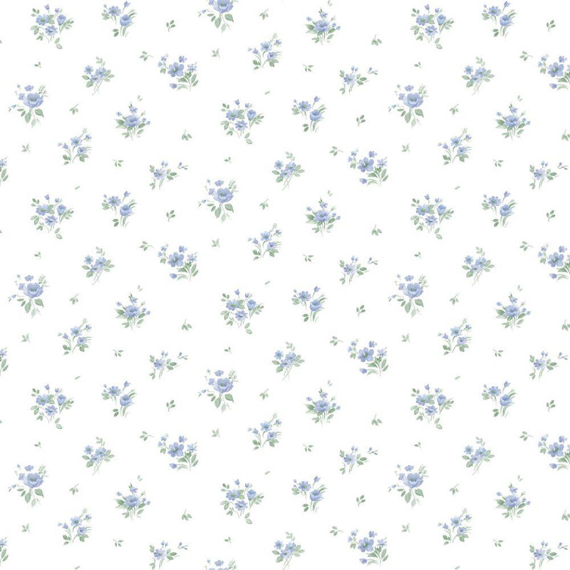 Galerie Rainbow Floral Wallpaper - PF38159 - Blue / Green