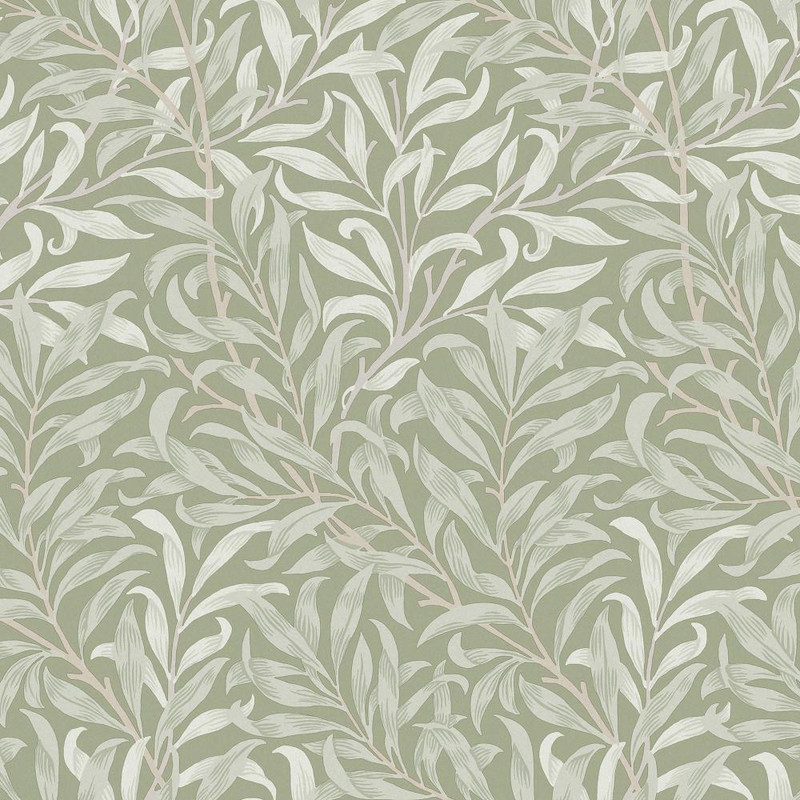 William Morris at Home - Willow Bough Wallpaper - 124248 - Sage