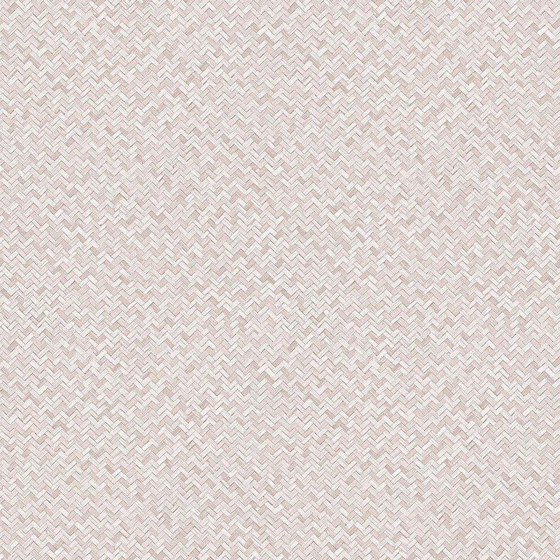 Galerie Herringbone Weave Wallpaper - 47482 - Pink