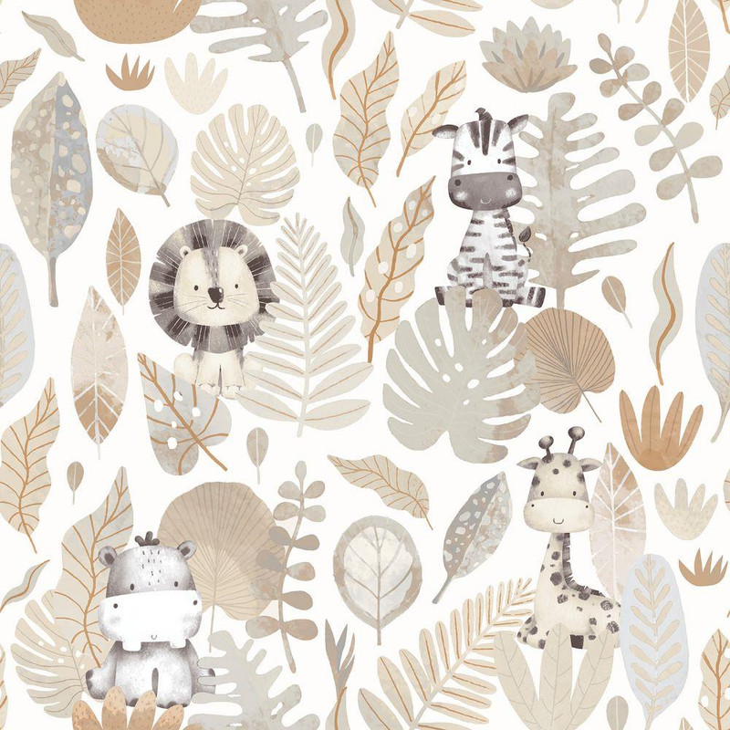 Galerie Savannah Wallpaper - 14837 - Neutral