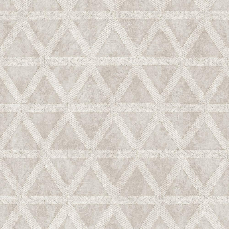 Galerie Tri Prism Wallpaper - G68013 - Cream
