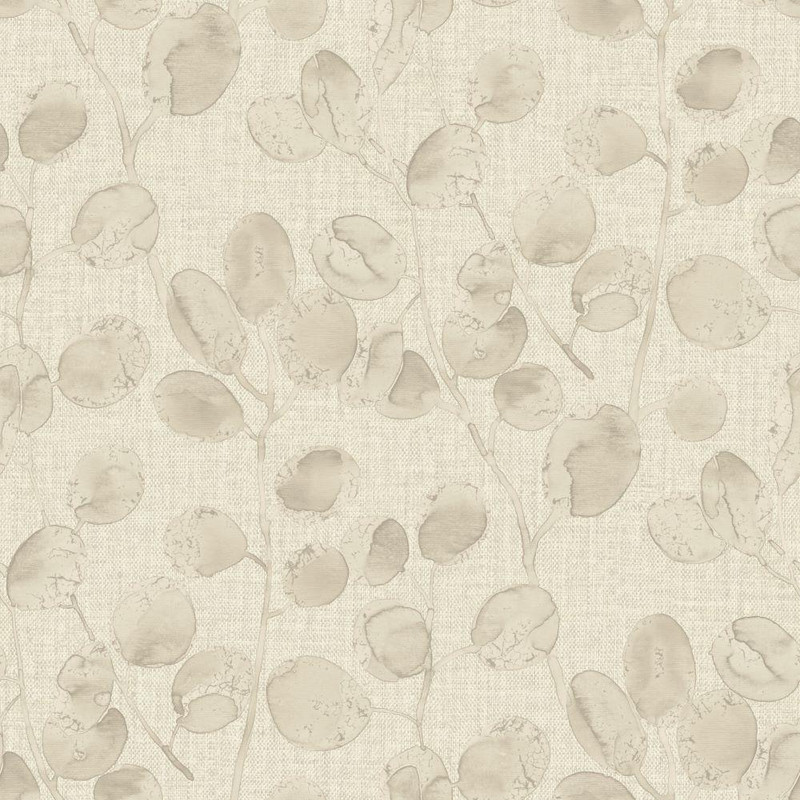 Holden Decor Eucalypto Wallpaper - 36418 - Beige / Dove