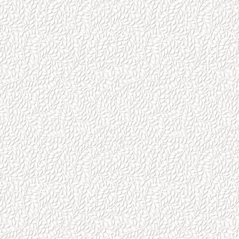 Laura Ashley Little Vines Paintable White Wallpaper 113416