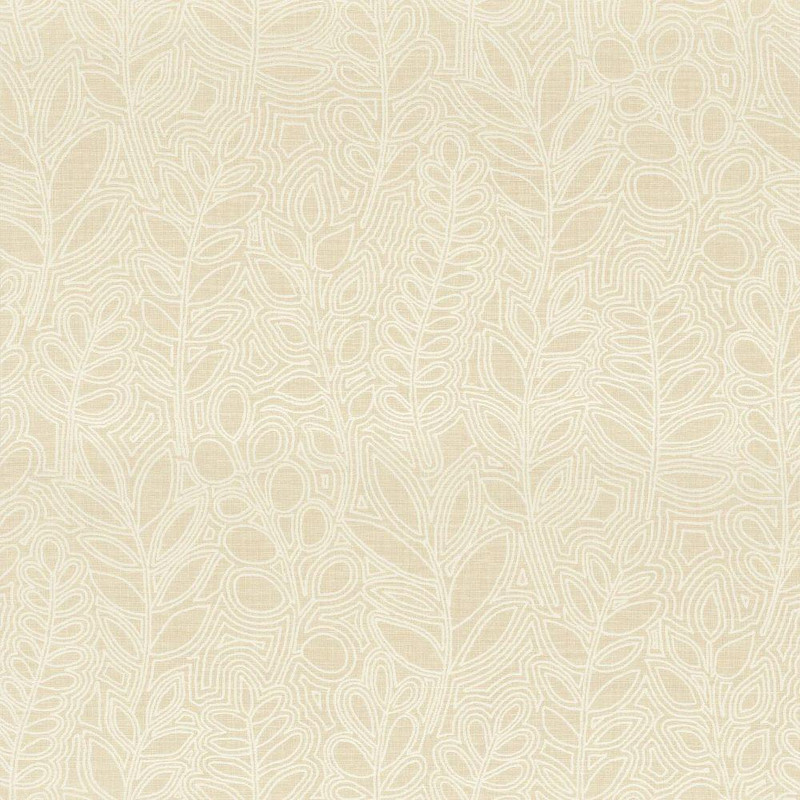 Casamance Astragale Wallpaper - 76680100 - Ivoire