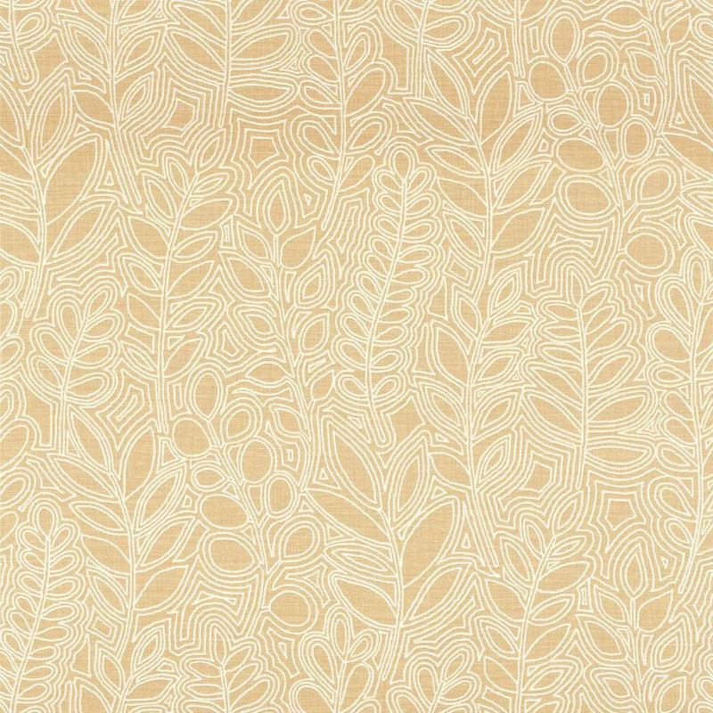 Casamance Astragale Wallpaper - 76680304 - Vanille