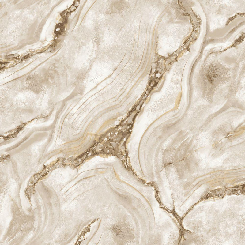 Rasch Agate Wallpaper - 529456 - Taupe
