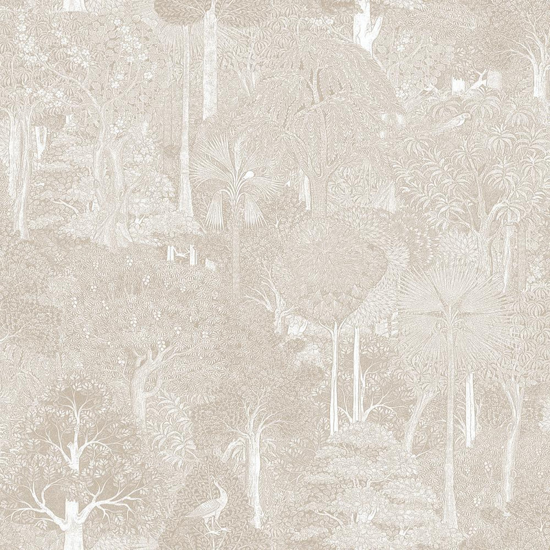 Galerie Woodland Wallpaper - 47649 - Beige