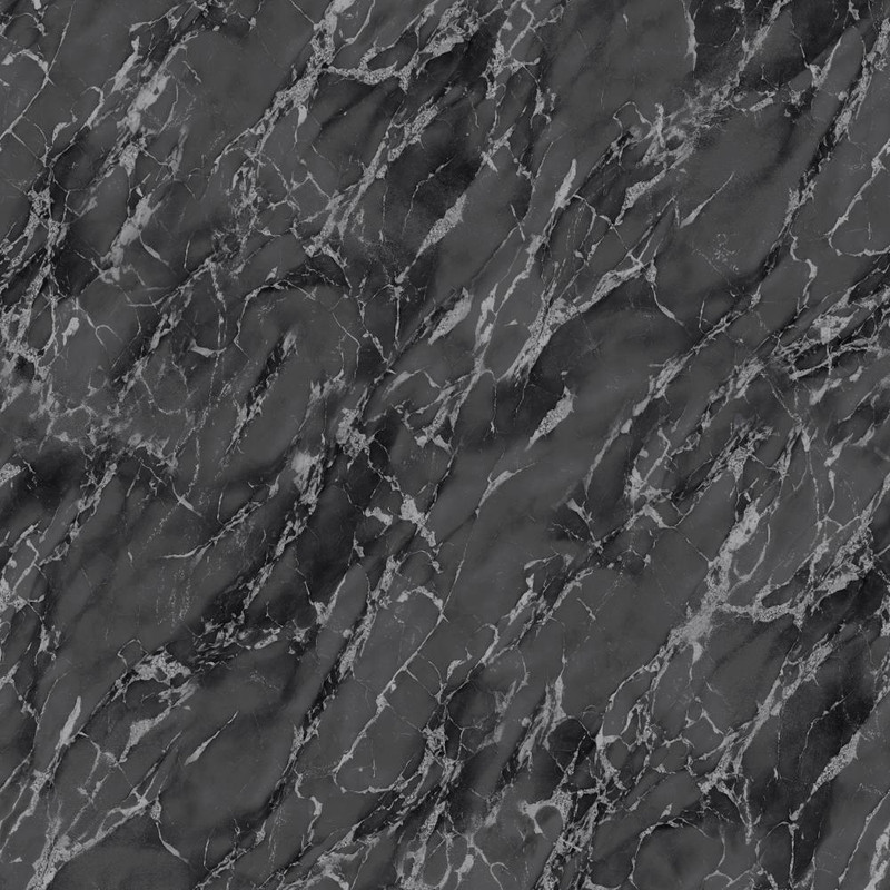Galerie Special Marble Wallpaper - G68095 - Silver / Black