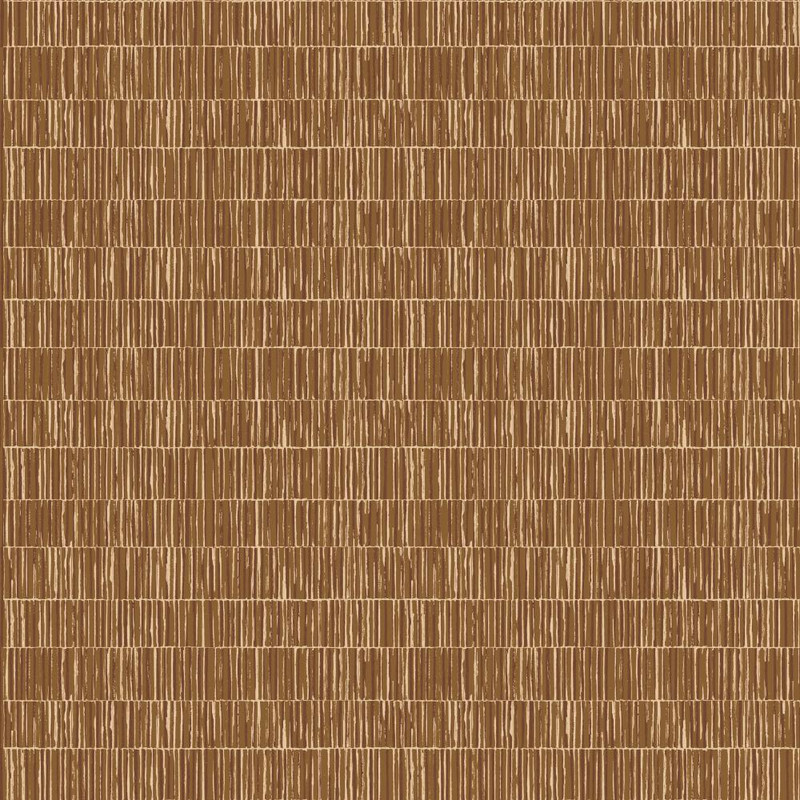 Galerie Bamboo Screen Wallpaper - DWP0362-08 - Orange / Gold