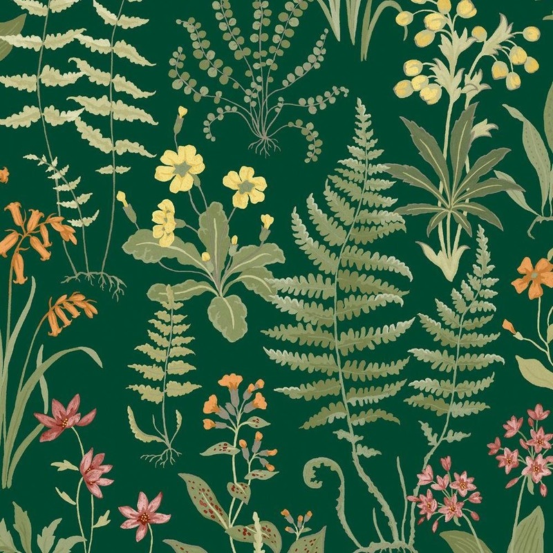 Graham & Brown Oshibana Wallpaper - 130313 - Emerald