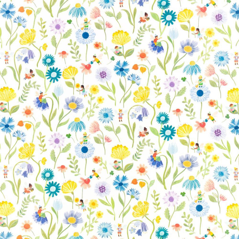 Villa Nova Fairy Garden Wallpaper - W645/01 - Multi
