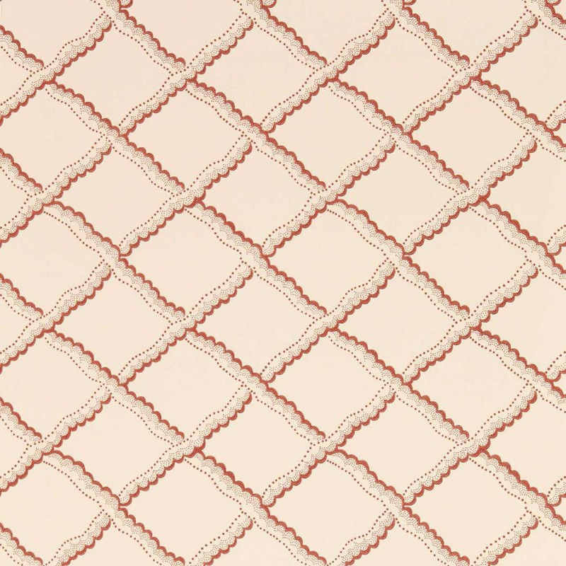 Sanderson Rye Wallpaper - 217438 - Berry / Pink Clay