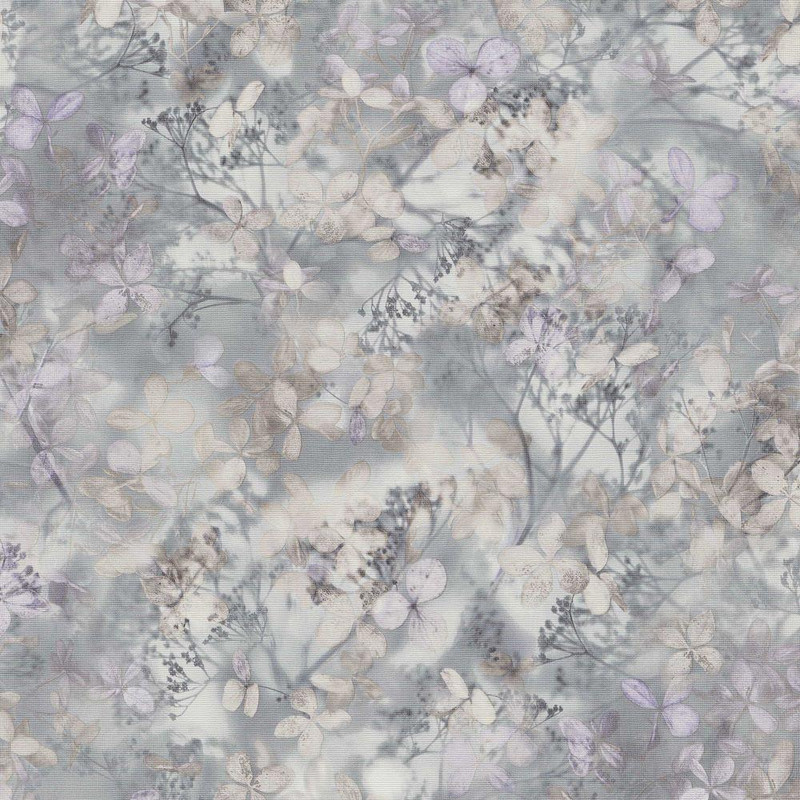 Erismann Blossom Wallpaper - 10415-31 - Grey