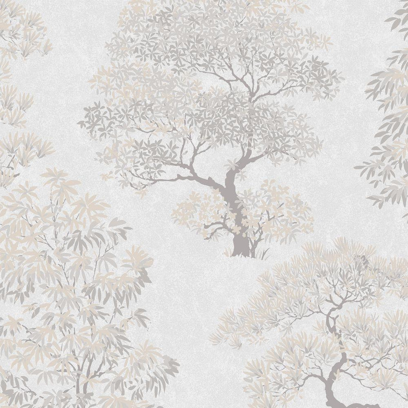Graham & Brown Elmwood Wallpaper - 140055 - Mocha