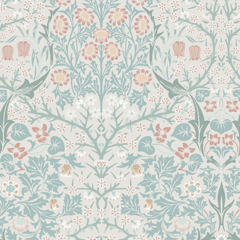 William Morris at Home Blackthorn Wallpaper - 140504 - Meadow