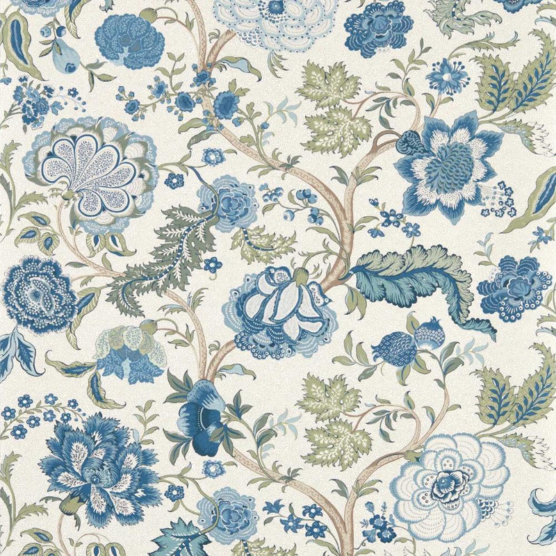 Sanderson Salisbury Wallpaper - 217487 - Tetbury Blue