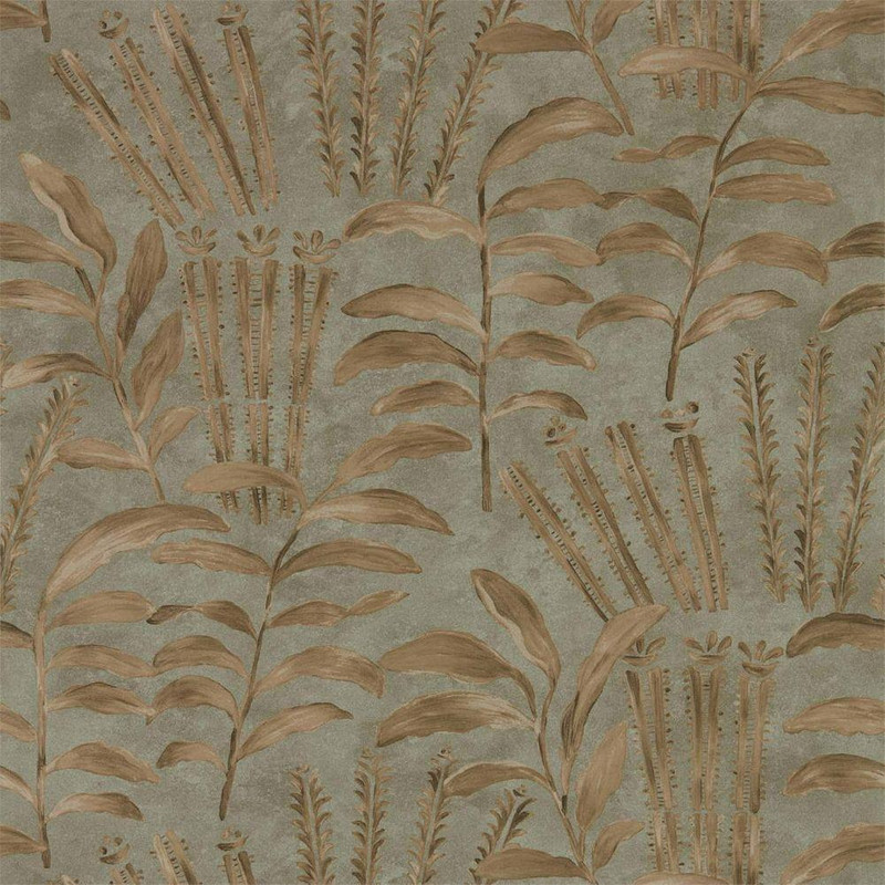 Zoffany Highclere Wallpaper - 312854 - Olivine