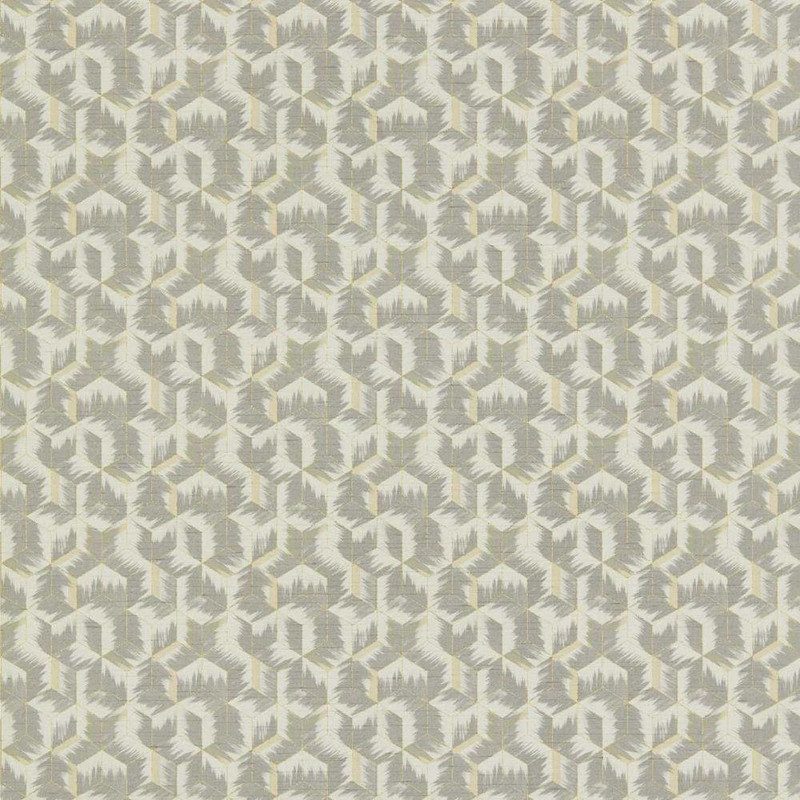 Zoffany Tumbling Blocks Wallpaper - 312893 - Faded Anthracite
